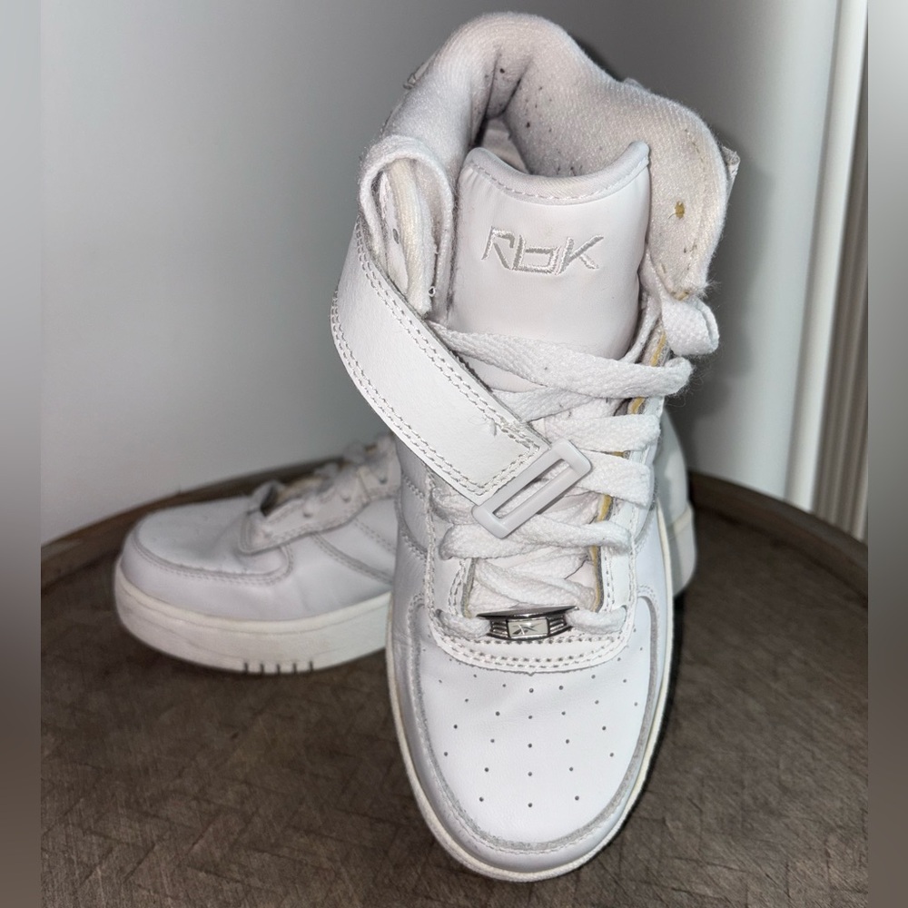 Reebok White High-Top Sneakers